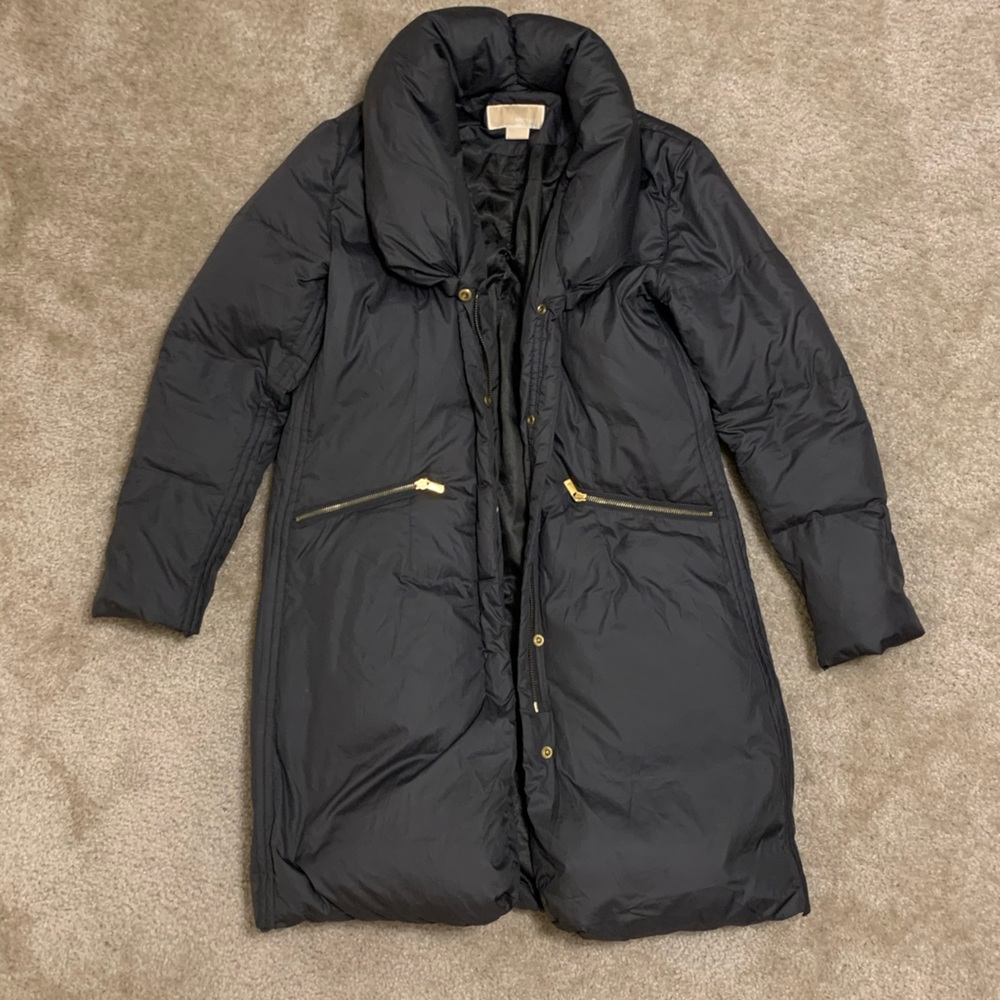 Green Michael by Michael Kors Puffer Jacket